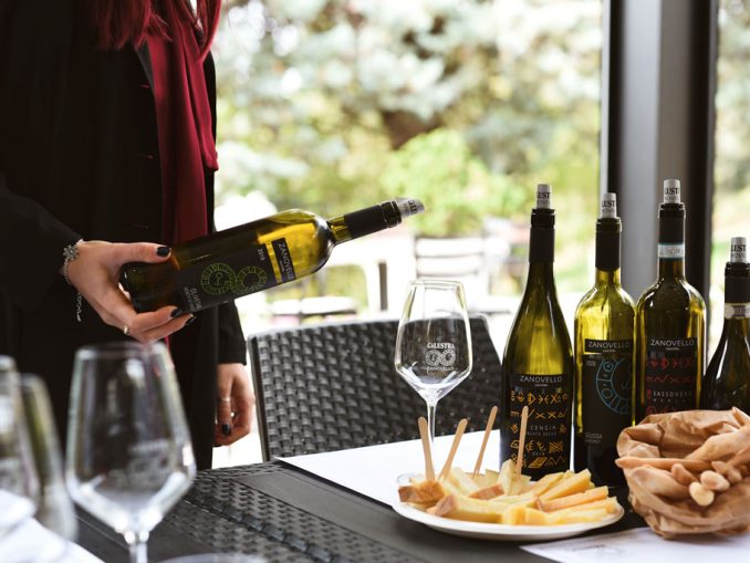 Ca' Lustra Zanovello, azienda vitivinicola biologica nel cuore dei Colli Euganei, vini bianchi e rossi in una visita di degustazione