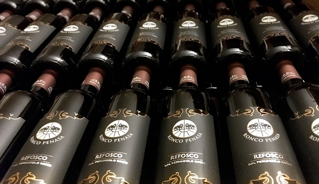 ODE interview - La Produzione Vitivinicola come risultato del Valore Identitario, bottiglie, Ronco Penasa 3