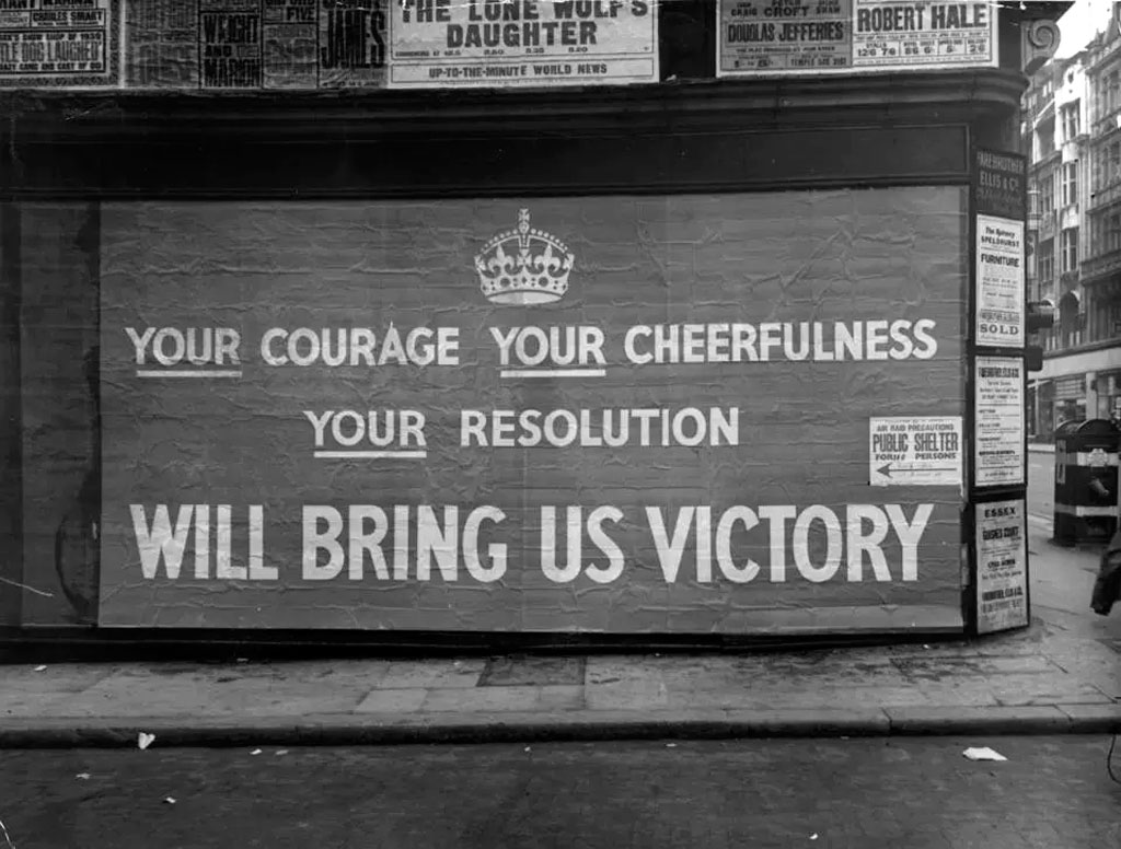 ODE BLOG, Keep Calm and Carry On fenomeno del XXI secolo, 'bring us victory' poster